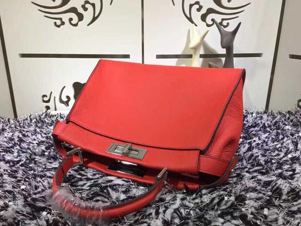 フェンディ コピー FENDI ★人気 SELLERIA PEEKABOO レギュラーサイズ Red 8BN290Q0JF0N7A